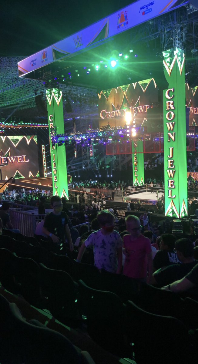 rnbro_'s tweet photo. سعيد ومحظوظ اني كنت من ضمن الحضور
#WWECrownJewel 
اسعد ايام حياتي كمل سنه 
والايام الجايه اسعد باذن الله 😉😉😉
حجزت تذكرة كراون جول 2022 
قبل كم يوم ❤️❤️❤️❤️⏳⏳
اتمنى اشوف مجتمع المصارعه الرهيب 
بيوم November 5’ 2022
CrownJewel 2021✅
CrownJewel 2022 ⏳ https://t.co/adOZkSO8Rg