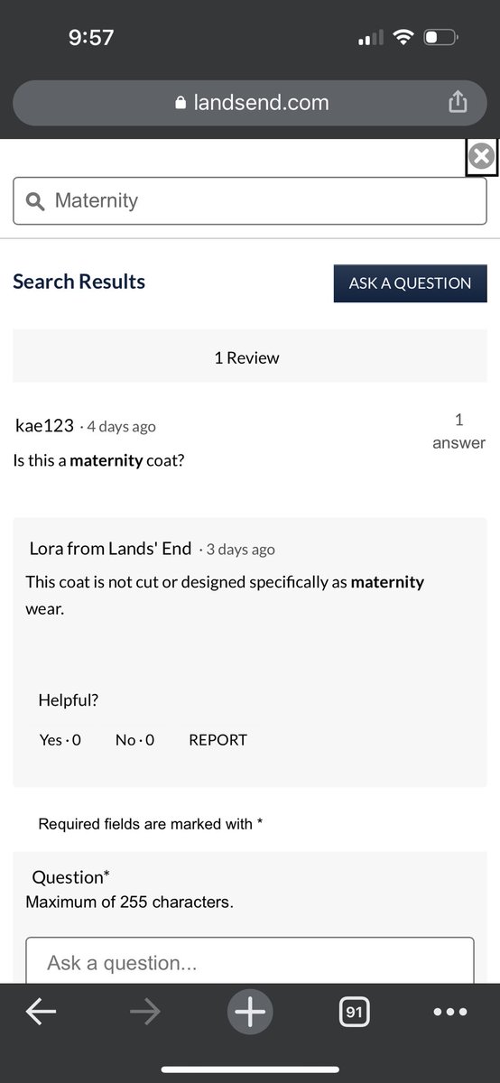 To whom it may concern: stop doing this (cough <a href="/LandsEnd/">LandsEnd</a>) - I actually need a waterproof raincoat that fits my baby bump… why pay for ads that aren’t accurate?