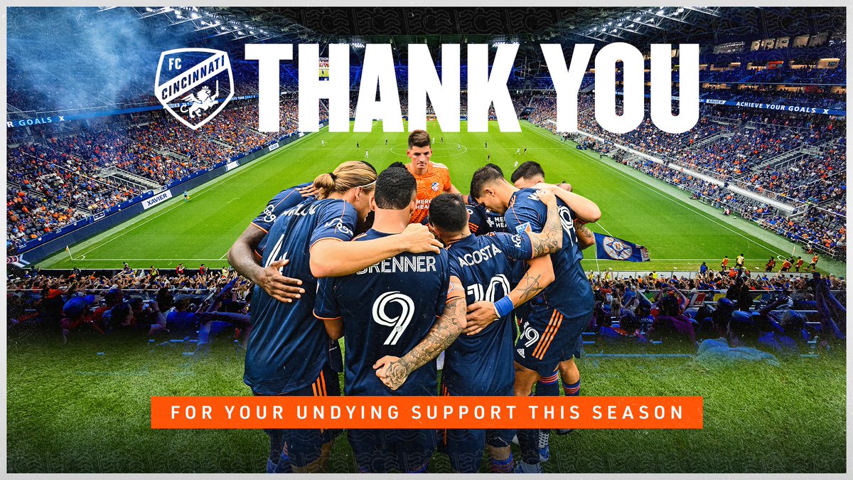 Thank you for being part of our historic season. We're just getting started.