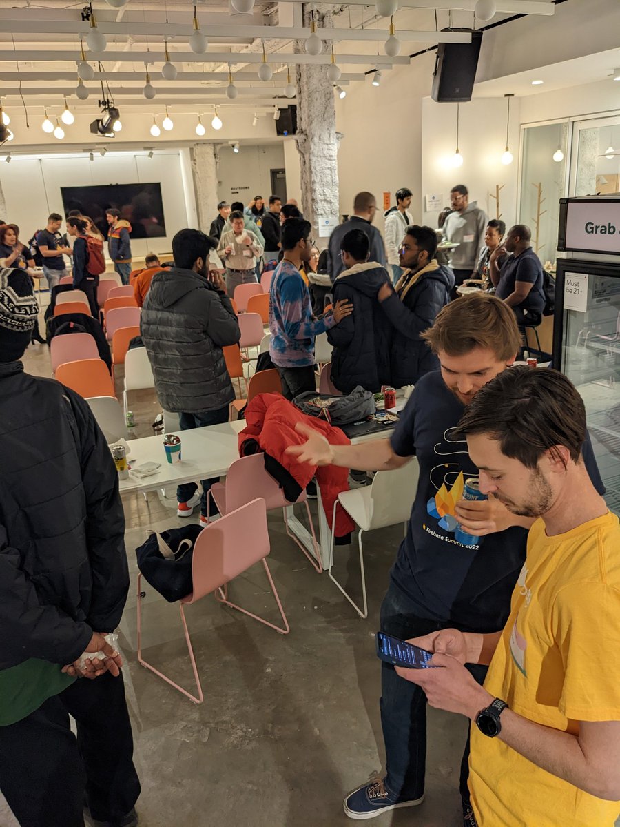 gdg_nyc's tweet image. Post event networking at @WixPlayground after  #FirebaseDevFest &amp;amp; #FlutterDevFest today!! 

Photo credit: @Lisa03755

@Google 
@WomenTechmakers 
@GoogleDevsNA
@DevsOnWix