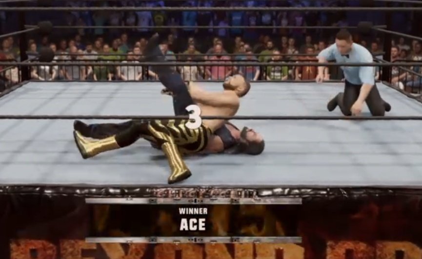 TylerH1353's tweet photo. Showed up, beat a legend, then beat up the boss, tonight couldn't've gotten any better. https://t.co/nIVosGdTBK