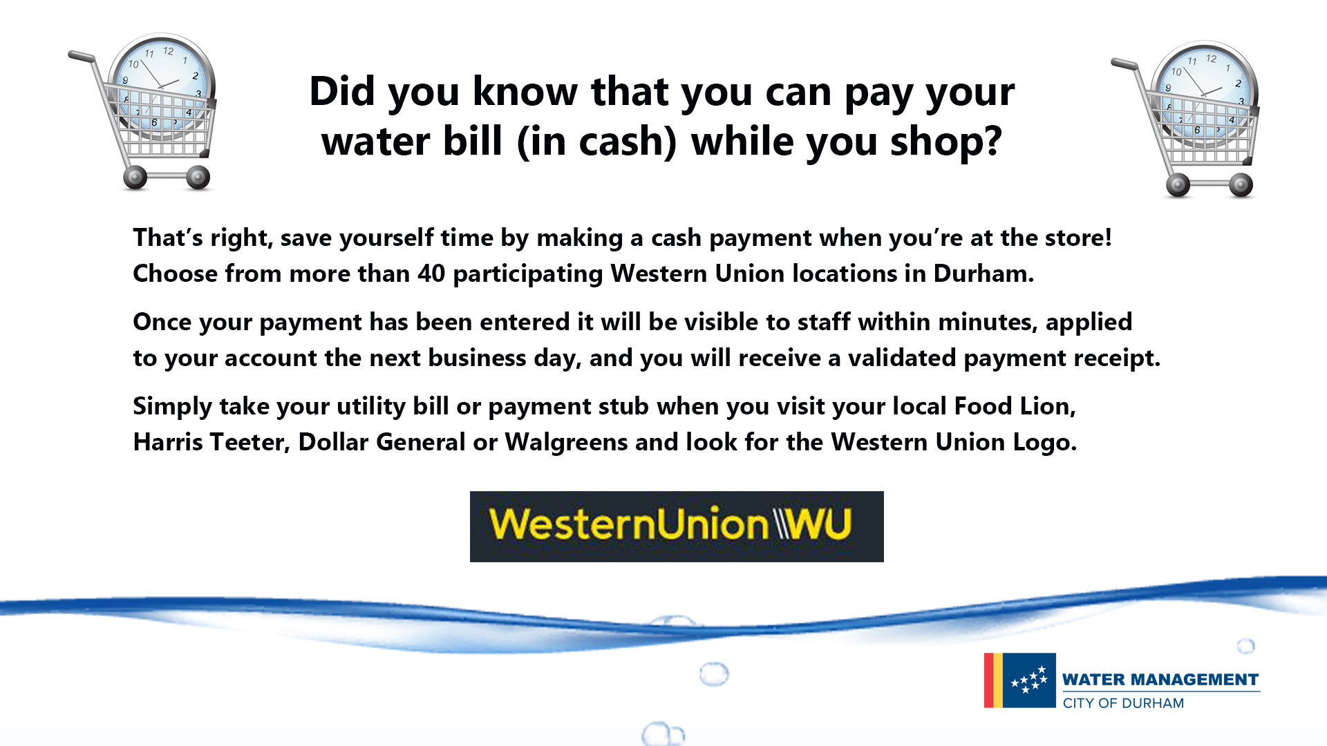 pay durham water bill online