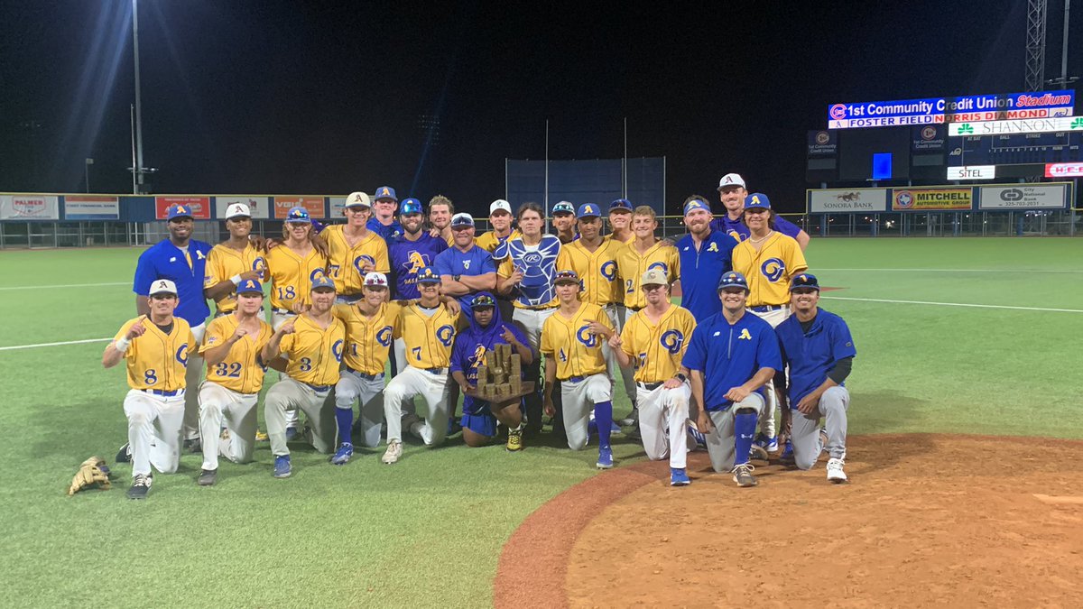 RamsASUbaseball's tweet image. The Golddiggers are the Fall World Series Champions!