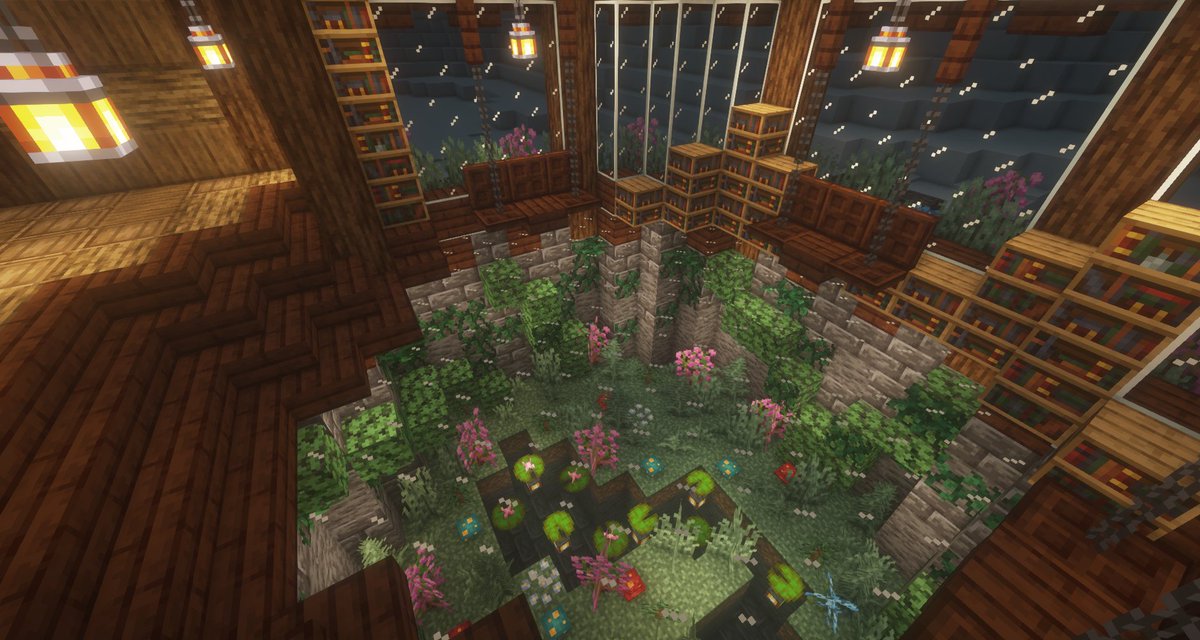 OasisHomeMC's tweet photo. Minecraft #buildtober Day 19 - 🌲Cozy Snow Cabin ❄️ https://t.co/inpm9HaIiZ