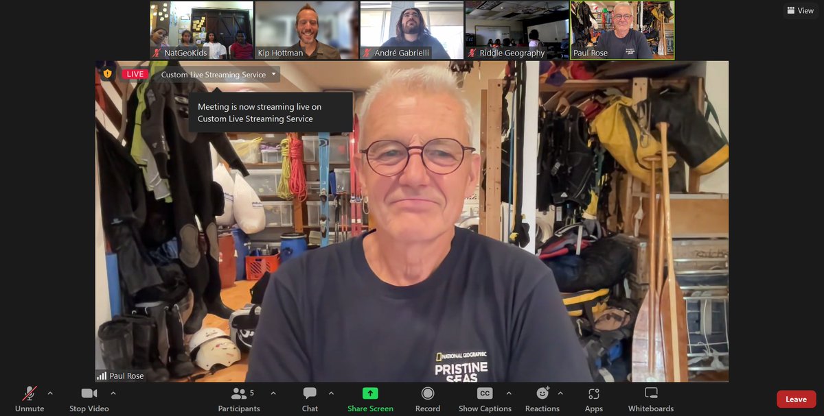 LSKlearning's tweet image. Exciting #ExplorerClassroom for my 4 young #StudentExplorers! Thank you @Paul_Rose for your MESMERIZING photos &amp;amp; sharing, they were in AWE! 🙏 @KipHottman you were a ROCKING host. Little hic with internet connection. Thank you @NatGeoEducation
#ExplorerMindset on fire💛🇲🇺