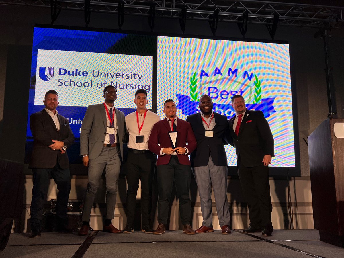 DrVincentRamos's tweet photo. Congratulations to all tonight's award winners at the 47th @AAMN_Nursing Annual Conference! @ANAPresident @BlakeKSmithRN @DukeU_Nursing #aamn @MichaelWardRN https://t.co/k4RqkQ1XuZ