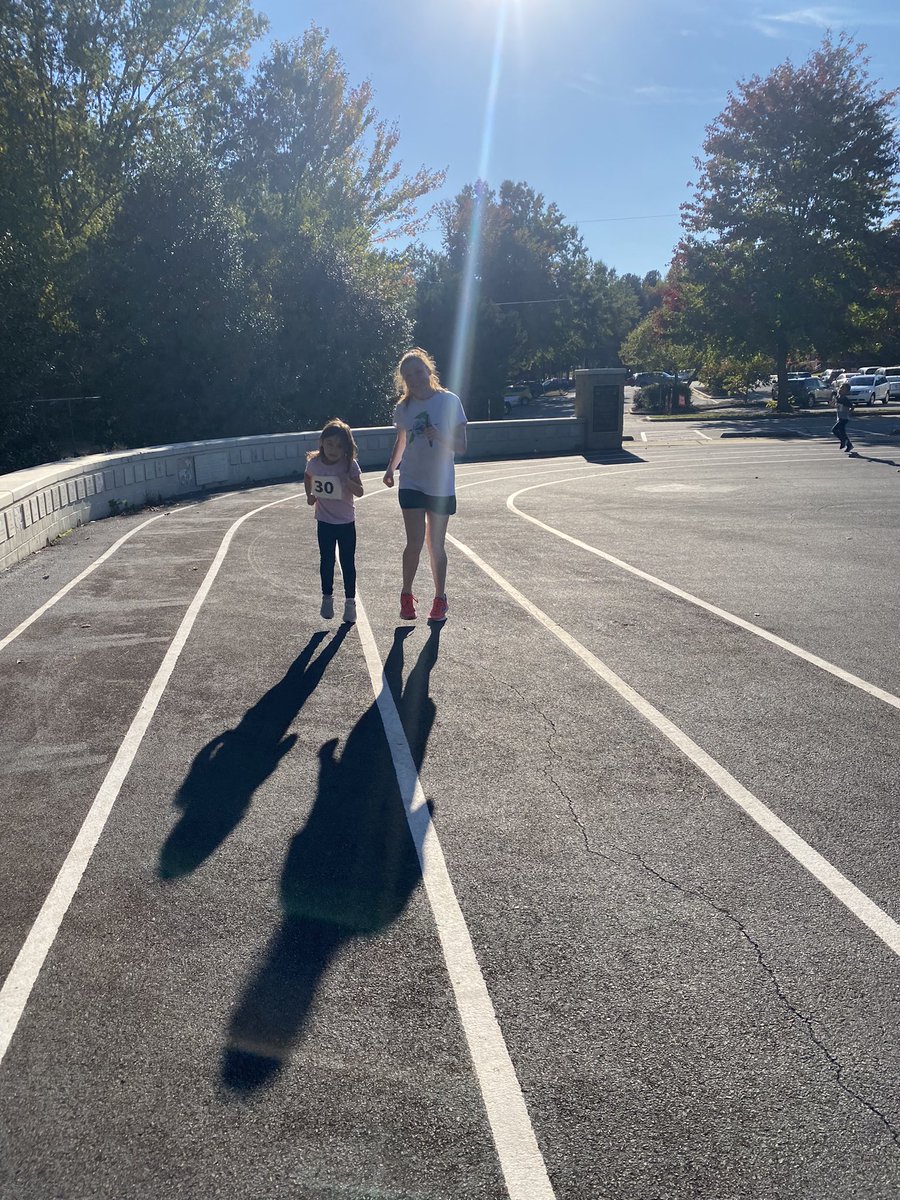 Another successful Fall Running Club session COMPLETE! Thanks to these lovely ladies and all the other wonderful teachers! Thanks to the Cary High School Students Cross County Team for coming to run along with them. #Clear4TakeOff      <a href="/AdamsYRES/">Adams Elementary</a> <a href="/AllisonDawley/">Allison Dawley</a>
