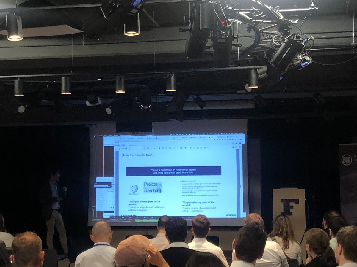 CKozalBrennan's tweet photo. Very happy to be back in Paris for @NewspaperWorld’s #DataScienceDay hosted by @Le_Figaro https://t.co/jZGDourcMc