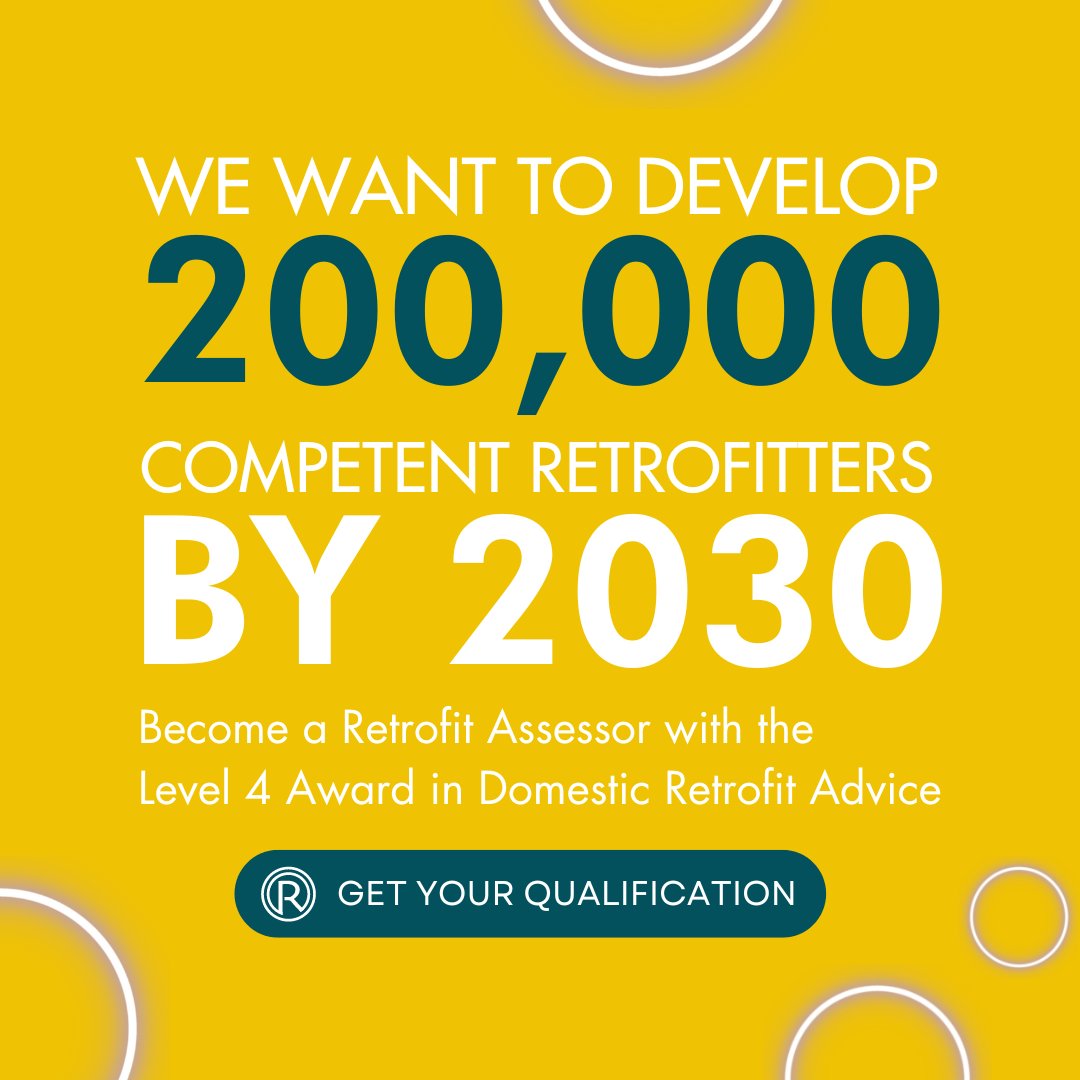 Supporting the training and development of 200,000 competent retrofitters by 2030 is essential to reaching the UK's #netzero targets! Safe, high-quality retrofit starts with quality Retrofit Assessment! ✅ Find out more and apply ➡️ loom.ly/s5-OYTs