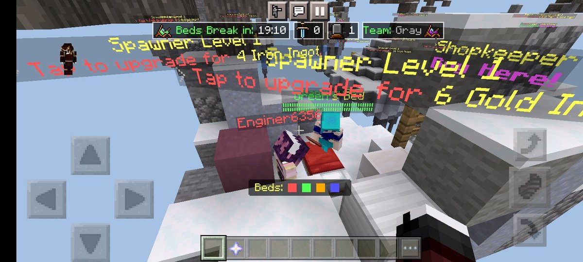 soragodofgames's tweet photo. Genial, otra hacker de MIERDA @Minecraft  se que es mucho pedirtelo pero podrían mejorar la seguridad? Porfa es que ya hay mucho hacer (y la jugadora de sirena la intenta matar pero por mas que la golpee no puede matarla por usar hacks) https://t.co/Qj6Qo88My1