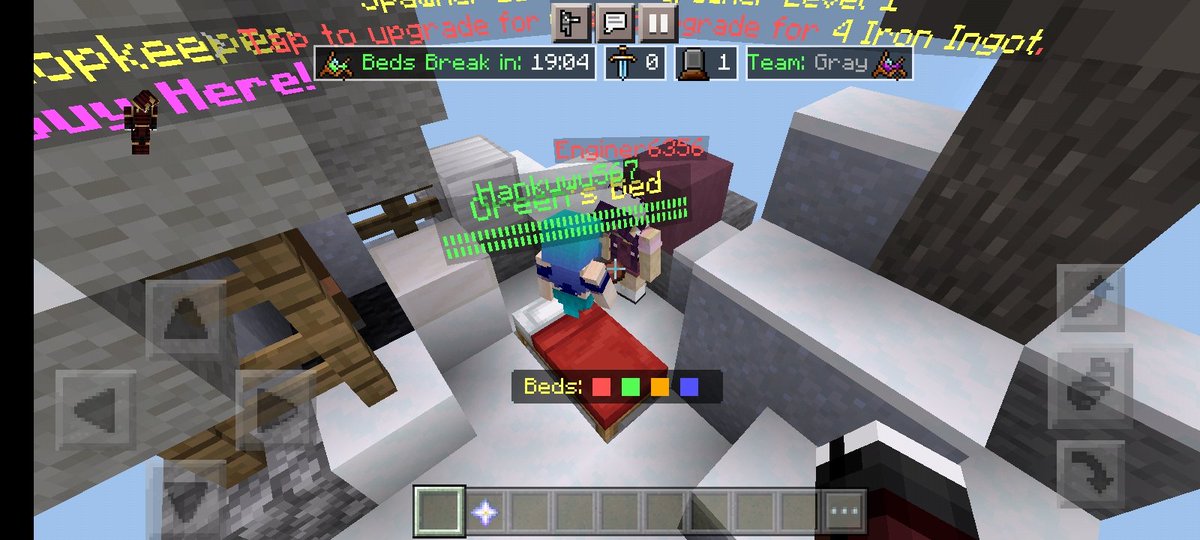 soragodofgames's tweet photo. Genial, otra hacker de MIERDA @Minecraft  se que es mucho pedirtelo pero podrían mejorar la seguridad? Porfa es que ya hay mucho hacer (y la jugadora de sirena la intenta matar pero por mas que la golpee no puede matarla por usar hacks) https://t.co/Qj6Qo88My1