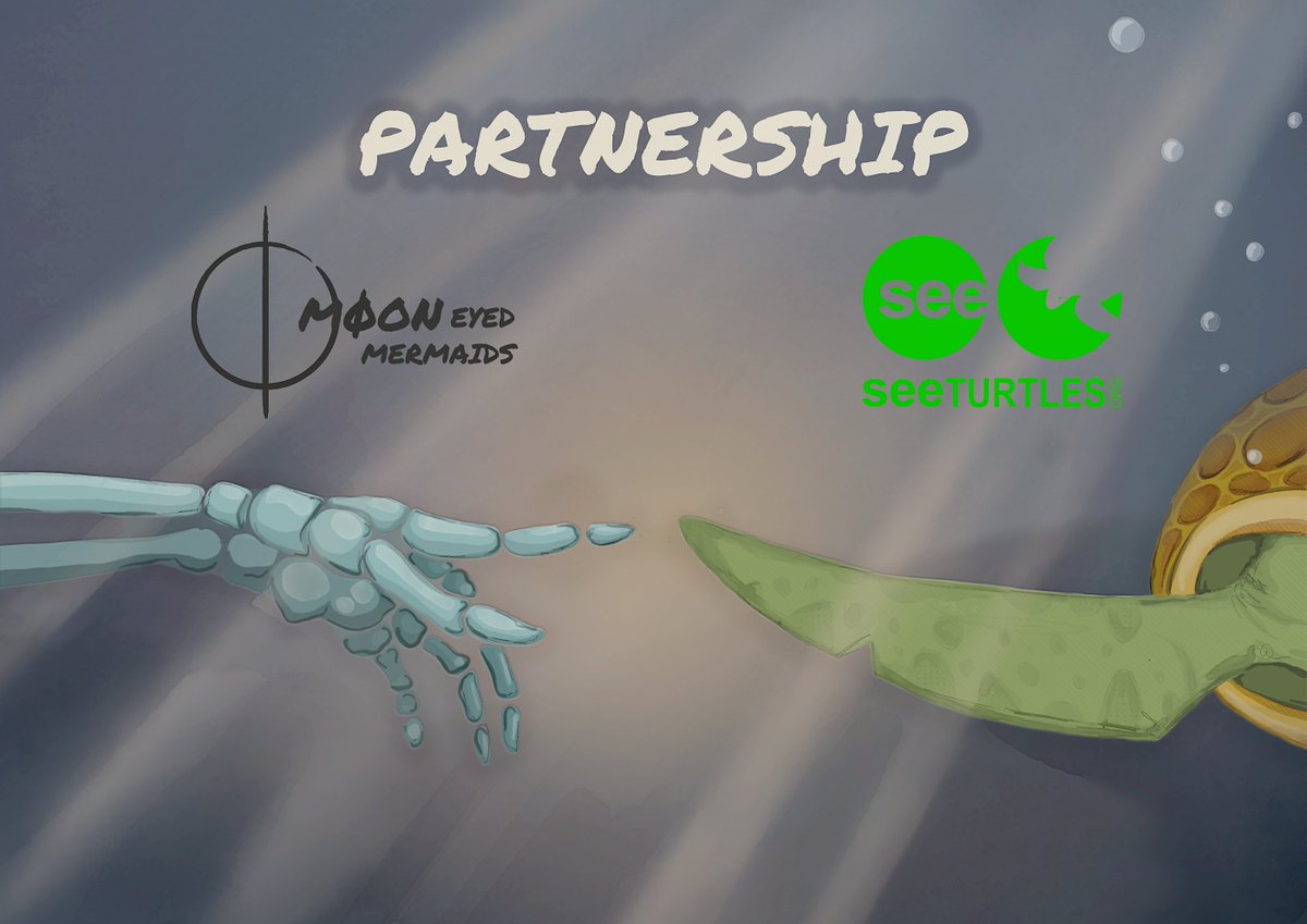 MooneyedMerm's tweet photo. 🎉 Excited to announce our partnership with @SEEturtles !!
The @MooneyedMerm in efforts to create awareness for ocean conservation and the protection of Sea Turtles 🐢🌊 .. we will be donating a % of the sales of our collection 💪
@SaveHatchlings @Save_Hawksbills @ultra_io https://t.co/wriRAiFGo8