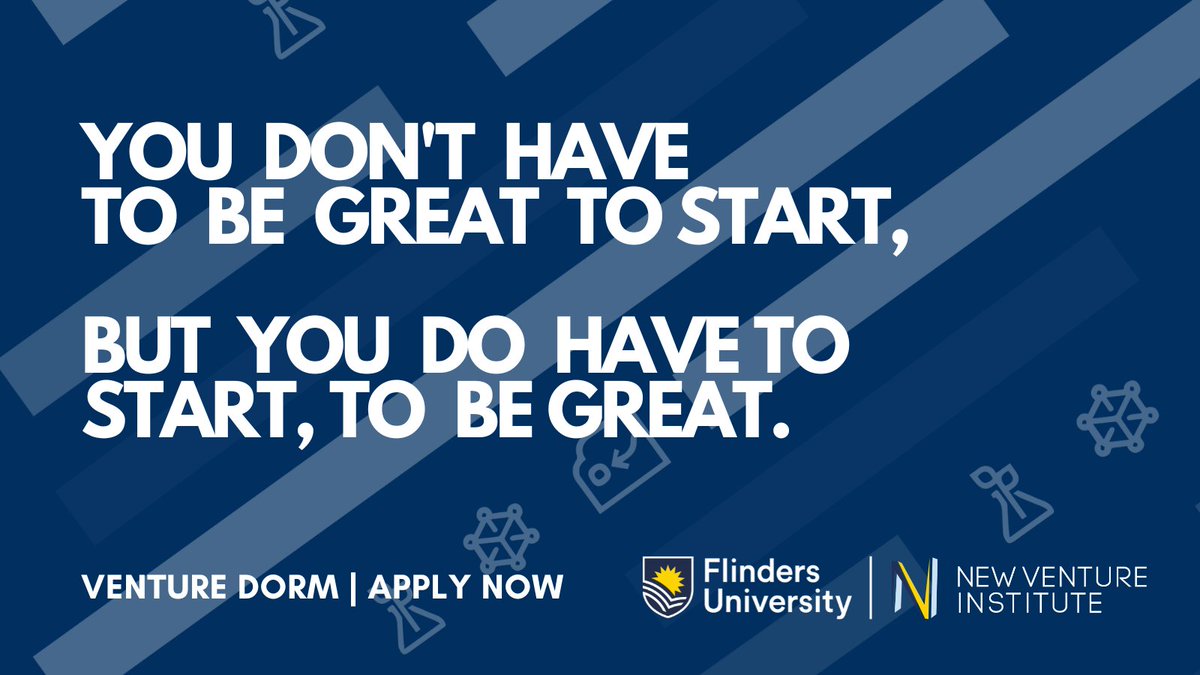NVIFlinders's tweet photo. Applications are open for our #startup #preaccelerator program kicking off 17 January. #VentureDorm will help you take your business, product or service from idea to market validation in as little as 8 weeks! Learn more and apply before 11 December: https://t.co/wlJkNUilgg https://t.co/8trk94xWws