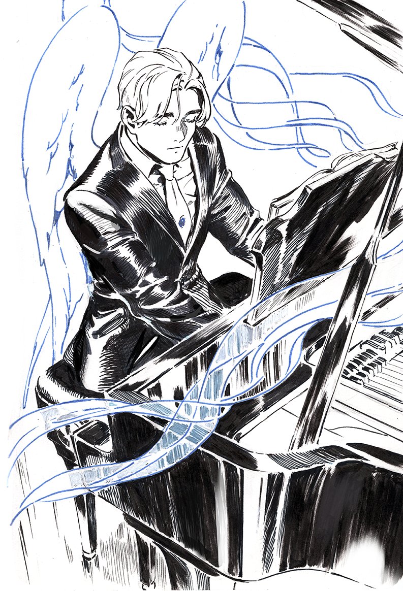 16. (cont'd) Teo plays the piano, and I like to think Jaime chills with the acoustic guitar.
