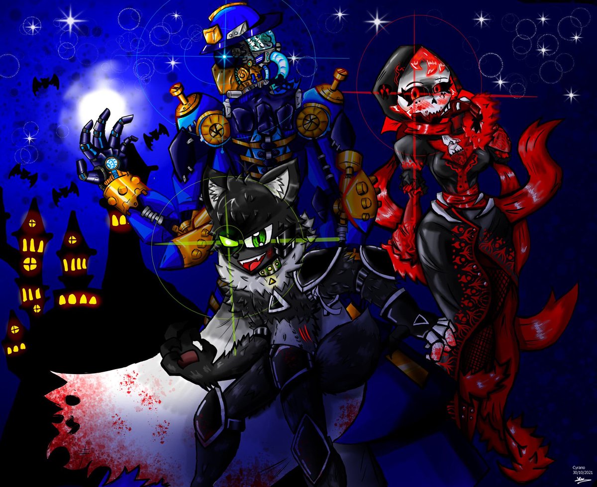 viridislemur's tweet photo. IT’S SPOOKY MONTH💀🎃👻!!! #happyhalloween2022 #oc #characterdesign #character #digitalart #dimension_wars #D_W https://t.co/91VrVh09TR