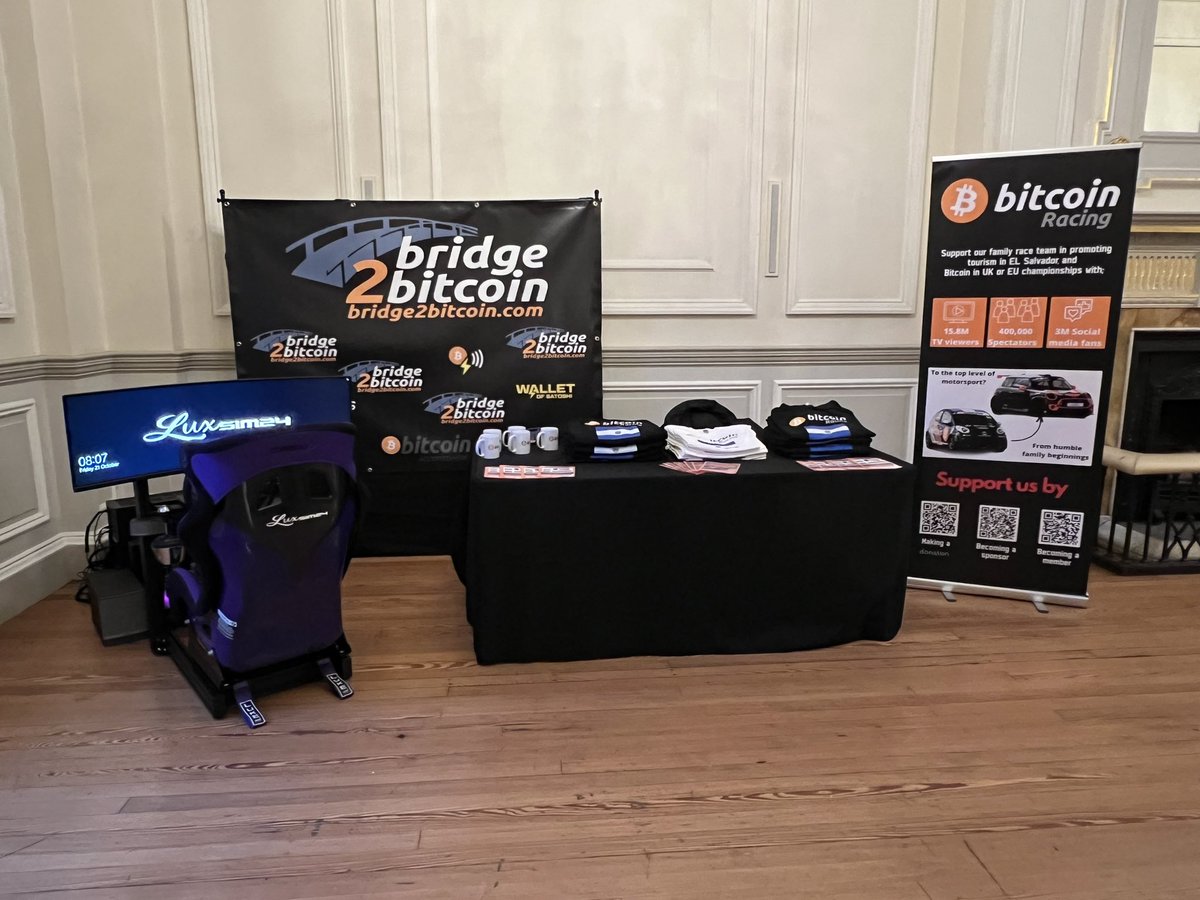 Luxsim24 (@luxsim24) on Twitter photo We are all setup with <a href="/bitcoin_racing/">BitcoinRacing Powered by Green Mining DAO</a> and ready for day 1 of the <a href="/BitcoinConfUK/">BitcoinConfUK</a> in the Assembly Rooms Edinburgh come and try to see how close your time is to one of the <a href="/bitcoin_racing/">BitcoinRacing Powered by Green Mining DAO</a> drivers #racing #Bitcoin #Simulation We are all setup with <a href="/bitcoin_racing/">BitcoinRacing Powered by Green Mining DAO</a> and ready for day 1 of the <a href="/BitcoinConfUK/">BitcoinConfUK</a> in the Assembly Rooms Edinburgh come and try to see how close your time is to one of the <a href="/bitcoin_racing/">BitcoinRacing Powered by Green Mining DAO</a> drivers #racing #Bitcoin #Simulation