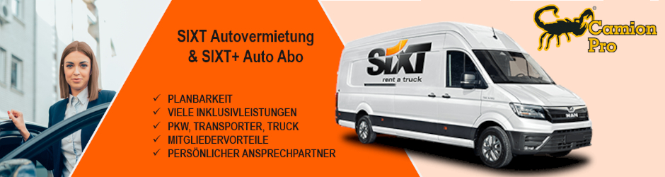 Camion_Pro's tweet photo. #CamionPro-Mitglieder profitieren ab sofort von attraktiven Konditionen bei @SixtDE 
Der Branchenverband Camion Pro e.V. hat eine Kooperation mit Sixt vereinbart.  Mitglieder des Verbands erhalten günstige Sonderkonditionen bei den Fahrzeugen: https://t.co/iEDbvNfxwo https://t.co/LUEz6lspsy