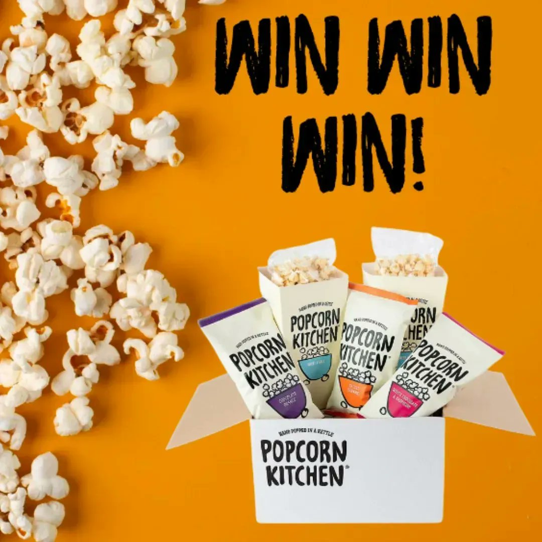 It's getting spooky 👻

As we have a TERRIFYINGLY INCREDIBLE competition! You can #Win a WHOPPING Big Variety Box - perfect for #Halloween.  

To enter all you need to do is:
1. Follow @popcornkitchen 🤟🏻
2. Like this tweet 💛
4. Retweet 🙌🏻

•T&amp;C's apply, ends 28th October.