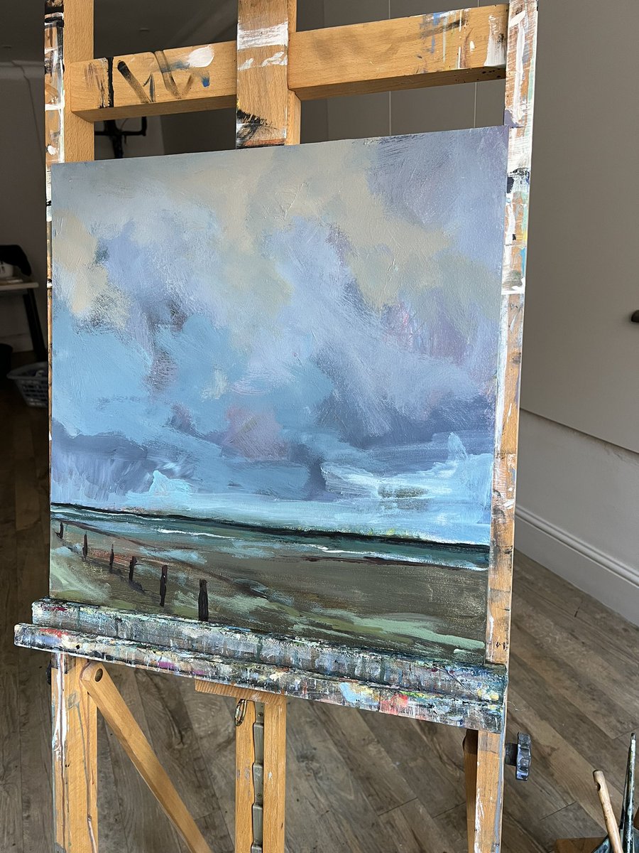 Stormy Weather. Acrylic on mdf.