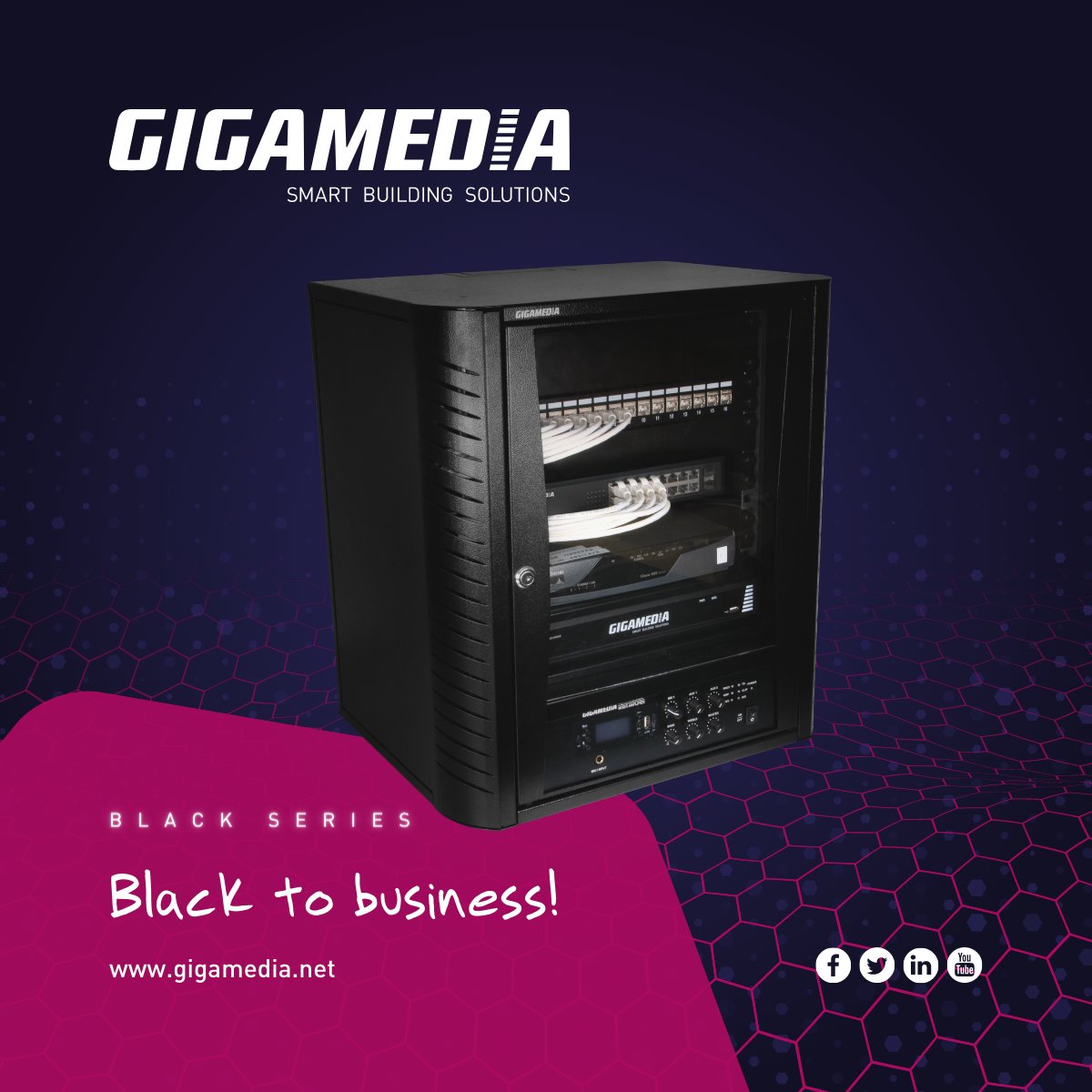 GIGAMEDIA_NET's tweet image. Meet our black series of products ! ⭐️
This week: 14” wall-mount cabinet solutions for small offices &amp;amp; retail 👉 bit.ly/3TezWRk
#REXEL #blackseries #enclosures #courantsfaibles #baiesinformatiques #commerces #networks #cablemanagement #smartcity #smartbuildings #retail