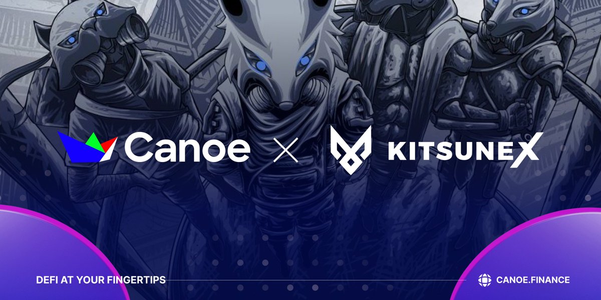 canoe_finance's tweet photo. 🎁Canoe Finance &amp; Kitsune X WL Giveaway🎁

10X Kitsune X WL Spots 
$50 SOL share for 5 lucky winners

To ENTER:
1️⃣Follow @canoe_finance, @KitsuneXNFT
2️⃣RT &amp;❤️  https://t.co/rE0IDzgJuH
3️⃣Join the Discords: 
https://t.co/nygzskYWld
https://t.co/FCR50psdA6

Ends in 48 hrs.
GL Fam!😆 https://t.co/1fK3SbWP0e