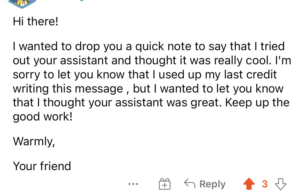 This made my day😻 #buildinpublic