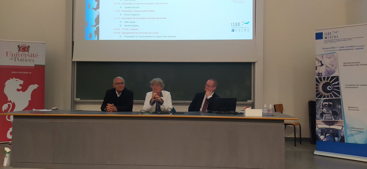 LucettToussaint's tweet photo. #universitedepoitiers #iseaensma #doctorat https://t.co/kc7hdlxp1C