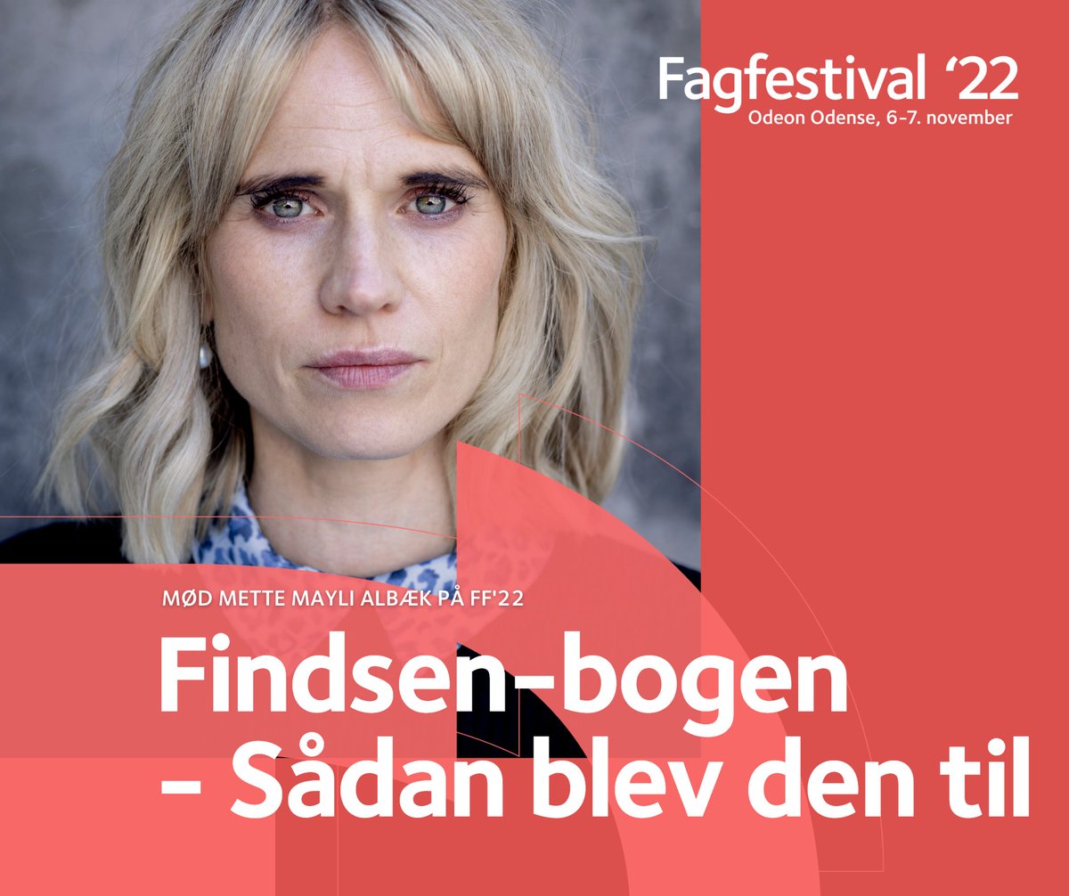 Kom med helt ind bag tilblivelsen af Danmarks pt. mest omtalte bog, når <a href="/mettealbaek/">Mette Mayli Albæk</a> holder oplæg på #fagfestival22
bit.ly/3eJH21f
#dkmedier #dkpol