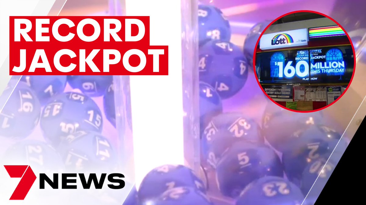 Australia's richest ever lottery prize is up for grabs next week. There were no first division winners in last night's $100 million Powerball draw, so it has jackpotted to a whopping $160 million. https://t.co/bR8IM16ASt #7NEWS https://t.co/0IAt2sOsoC