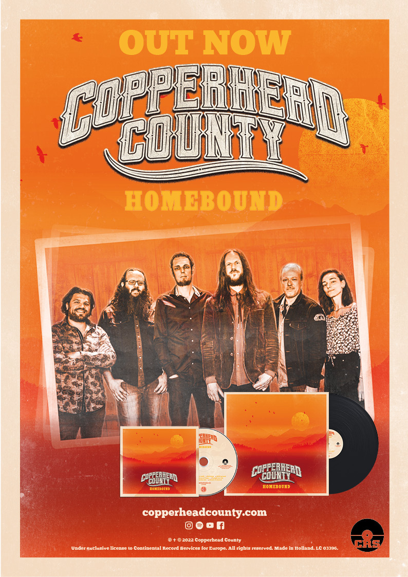CopperheadCoun2's tweet photo. It's official, #Homebound is out!! Available on all streaming platforms and in record stores across Europe. We have worked hard on this album and are super proud to show it to the world! We hope you like it just as much as we do. ๐ #SouthernRock #NewMusic #AlbumAlert https://t.co/q3zfXZrHAs