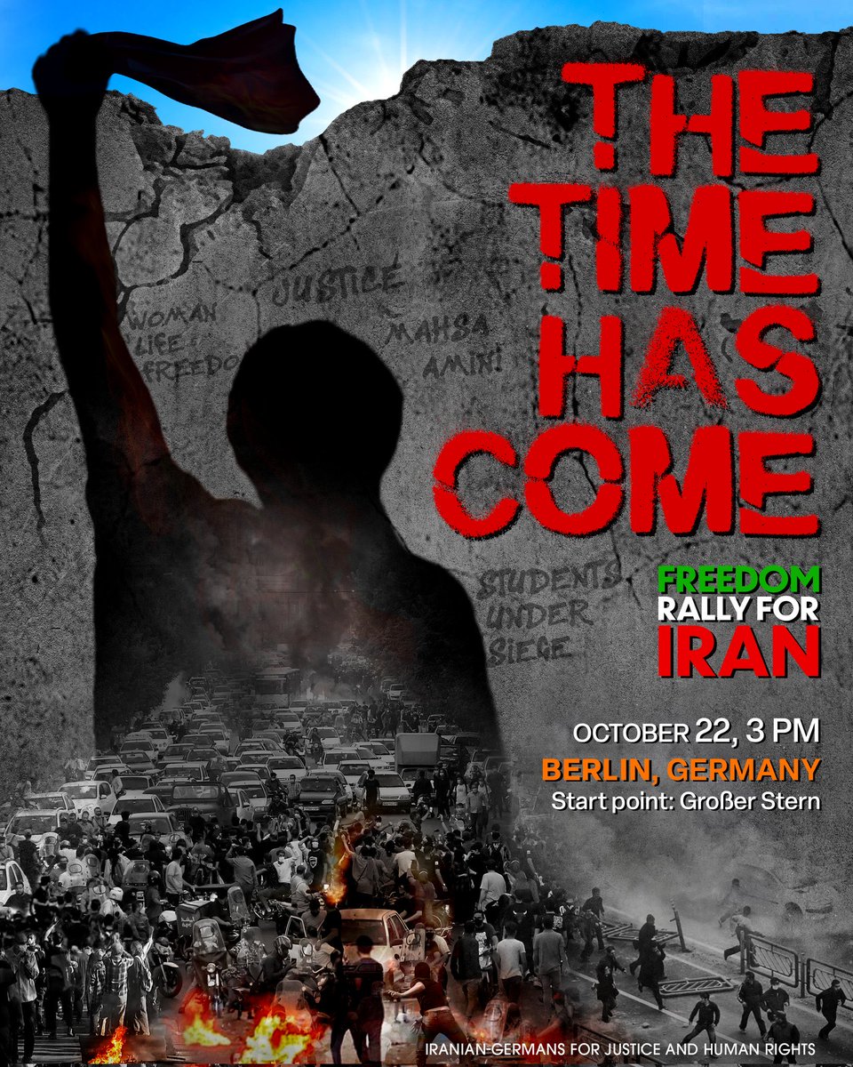 Ich hoffe auf eine grosse, eindrucksvolle Demonstration am Samstag in Berlin, ohne Spaltungen unter den Teilnehmenden.