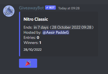 We are running a Giveaway on our discord server! Go ahead and join and enter to the giveaway! 

discord.com/invite/pekC6Jk…