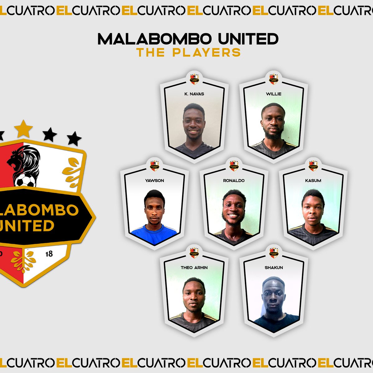 malabombo_utd's tweet photo. Here are the Players for the Tournament.
#malabombo2daworld
#elcuatro https://t.co/sNwf2xWLlX