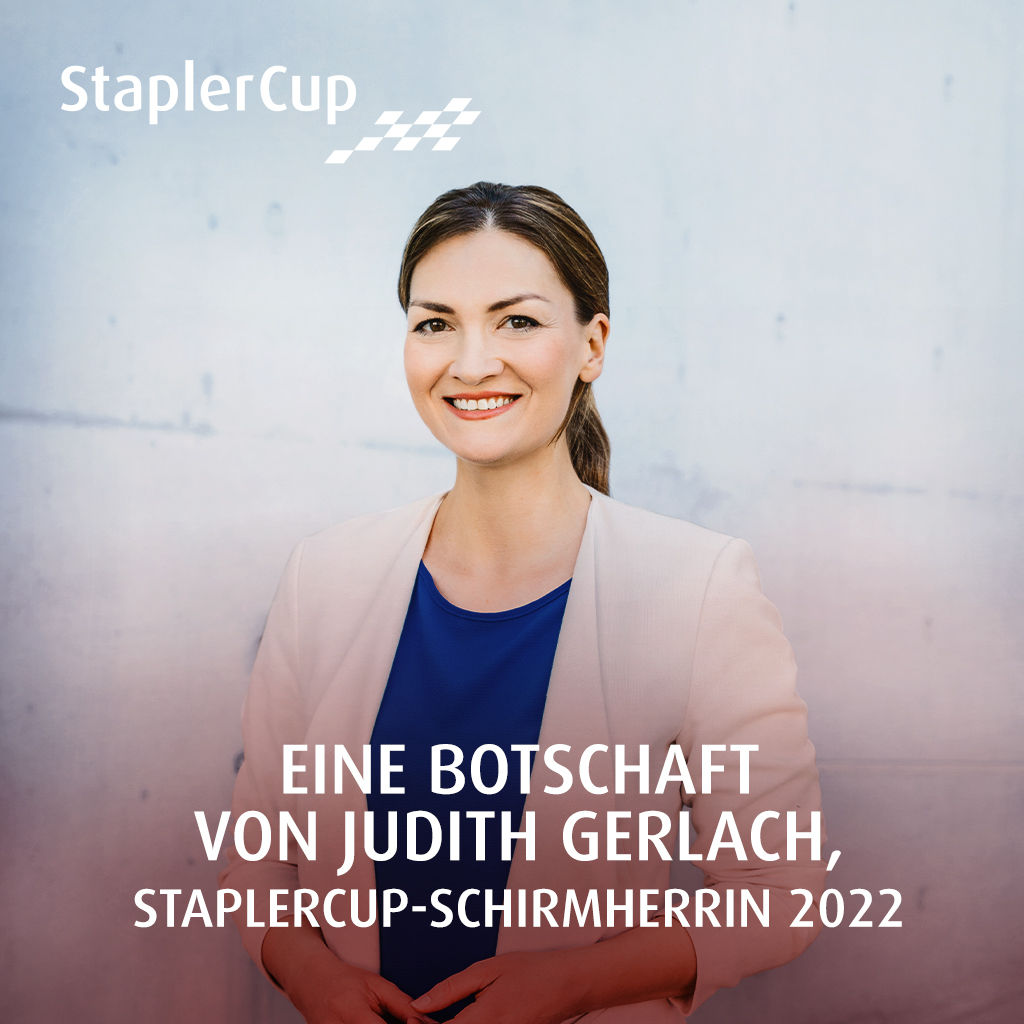 staplercup_official (@staplercup) on Twitter photo Judith Gerlach, bayerische Staatsministerin für Digitales, ist erneut StaplerCup-Schirmherrin! <a href="/gerlach_judith/">Judith Gerlach</a> steigt am Samstagnachmittag (29.10.) selbst in den Stapler und versucht beim CharityCup, ihren Titel zu verteidigen. Ihre Botschaft für 2022: scom.ly/OV9535a Judith Gerlach, bayerische Staatsministerin für Digitales, ist erneut StaplerCup-Schirmherrin! <a href="/gerlach_judith/">Judith Gerlach</a> steigt am Samstagnachmittag (29.10.) selbst in den Stapler und versucht beim CharityCup, ihren Titel zu verteidigen. Ihre Botschaft für 2022: scom.ly/OV9535a