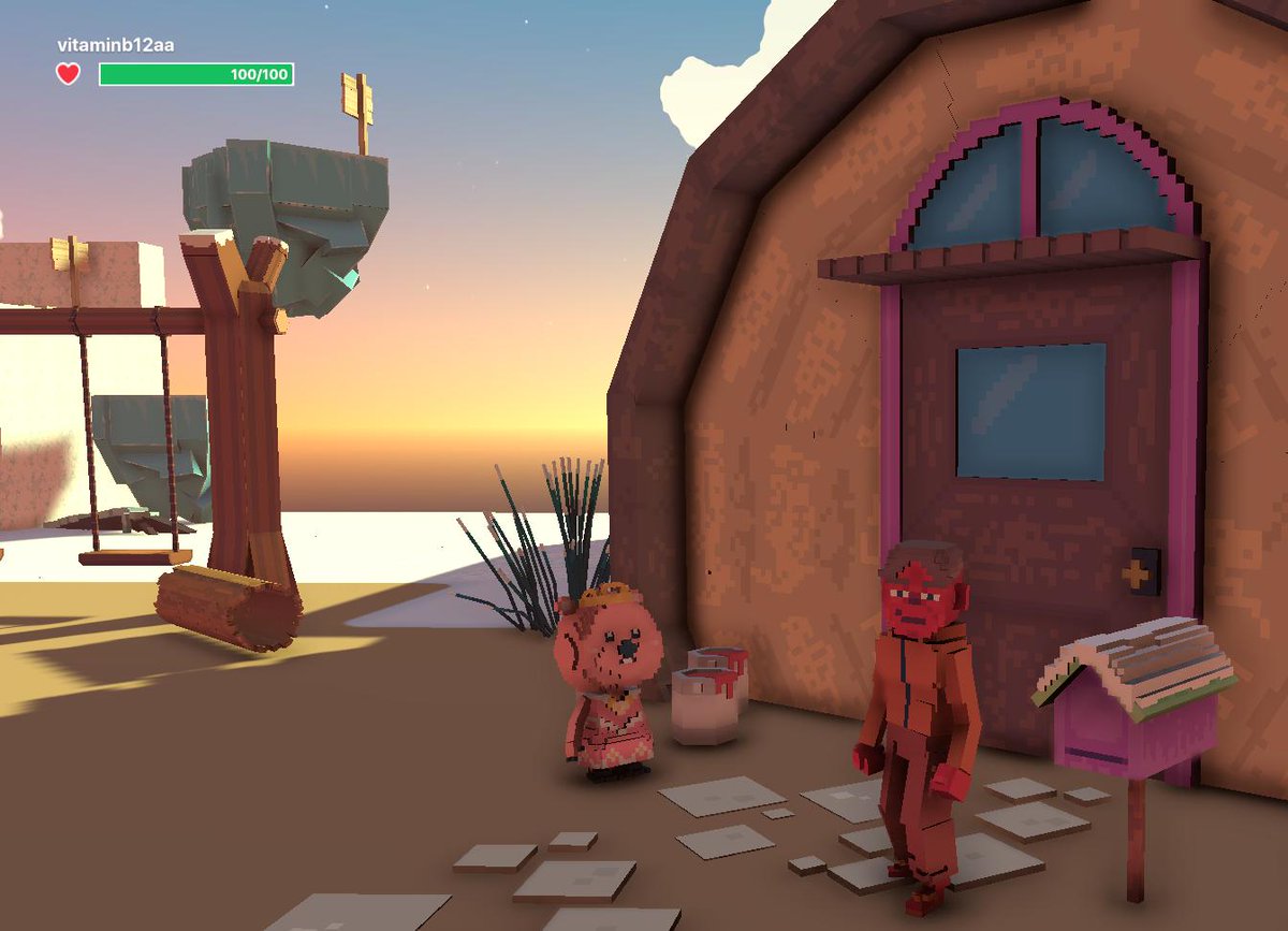 VitaminB12aa's tweet photo. @TheSandboxGame I just finished my quest on Pororo experience on the #SandboxAlphaS3 for a chance to win a Season 3 Alpha Pass! Here I am with a cute Pororo. Check out my screenshot!

#Pororo https://t.co/yBnyFJ7l8K