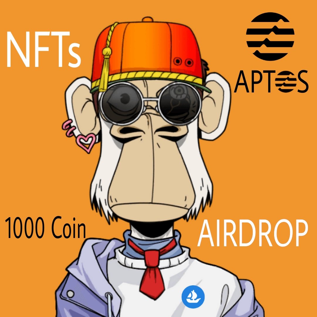 💎APTOS APE GIVEAWAY💎
Bullish #Aptos  #NFT 🚀Launch🧨

💠500WL #APE to Giveaway
💠AND 10 #APT
Rules📣:
1️⃣Follow:  <a href="/TheKingKongApe/">Dogs Community</a>
2️⃣❤️ &amp; RT 
3️⃣ Tag 3 friends
#AptosNFTs  #AptosEcosystem

📝Comments Your Polygon Address

#Aptos #APT #AptosLabs #Airdrop #Airdrops #AptosMainnet