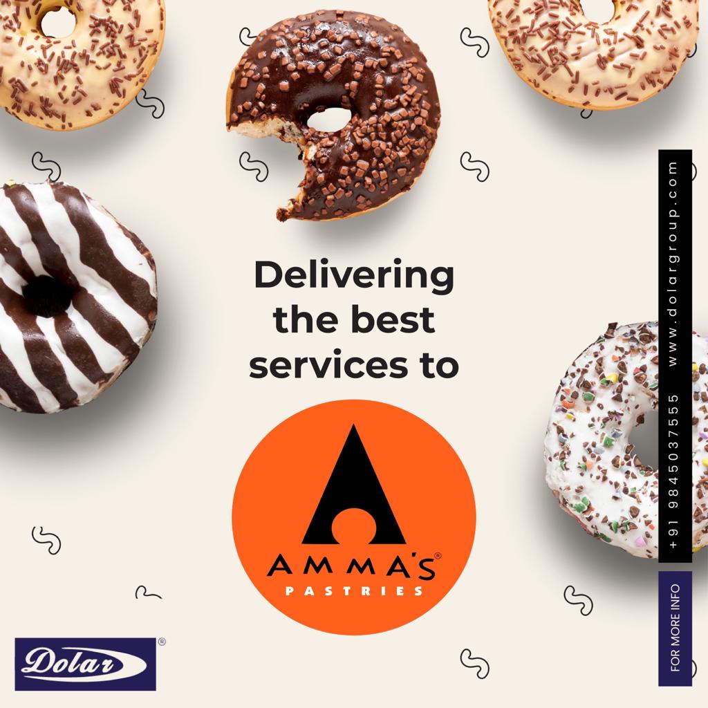 Dolargroup's tweet photo. Delivering the best service to Amma Pastries.
Creating a safe workplace for your employees is the first step in growing your organisation. 
Visit - https://t.co/KtqssF8M12
Contact us - +91 98450 37555
.
.
#DolarGroup #dolar #ammapastries #newproject #bakerysetup #bakeryequipment https://t.co/aU3v71Y1L2