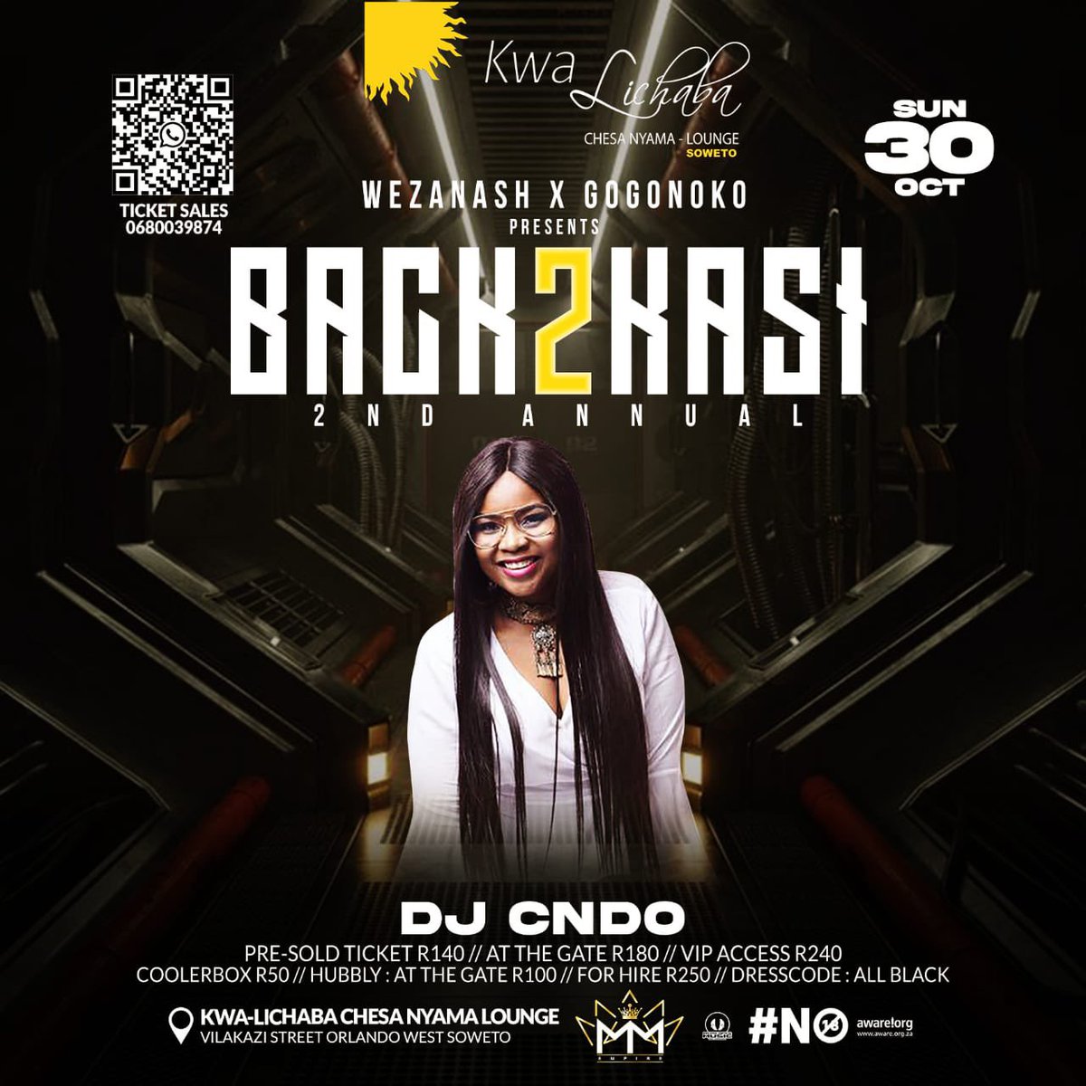 WeAreEvents_ZA's tweet photo. #2ndAnnualBack2Kasi All Black Edition. 

The festive season has begun let it begin with us! 
Headling #Daliwonga #ZodwaWabantu #DjCndo 

Get Your Tickets Now! 
VIP TICKETS ARE LIMITED https://t.co/UpvubHJt7a