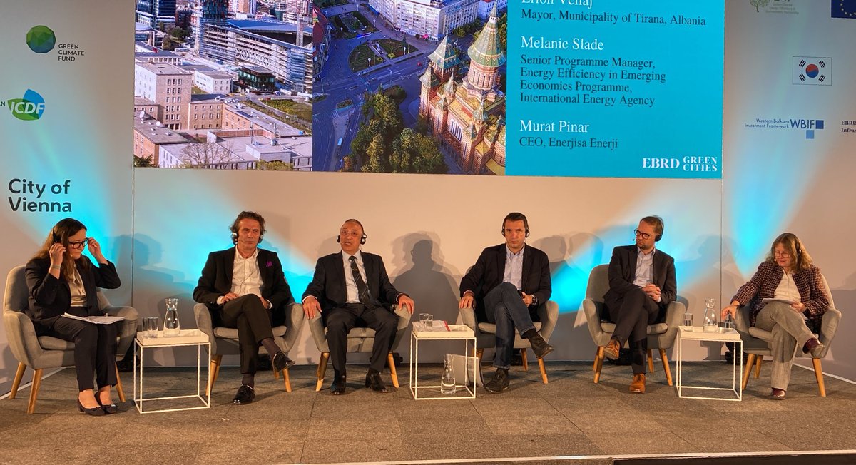 EBRDgreen's tweet photo. Watch back our Energy Resilience panel and Gender Fireside chat at the #EBRDGreenCities Annual Conference!

Supported by @theGCF &amp; @Stadt_Wien

https://t.co/yelQZgZ2em https://t.co/SjocQZb6Hf