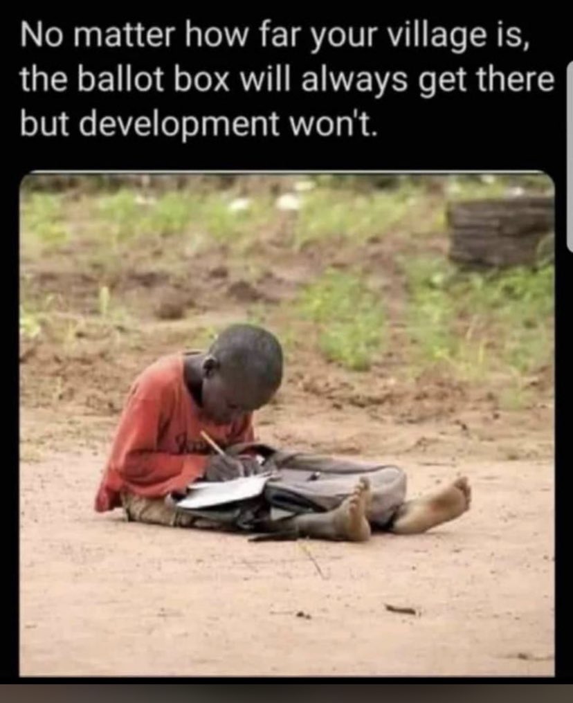 Adekunlek's tweet photo. Our mentality in few words…. Most of our Politicians are exclusive, not inclusive. They see elected offices as investment not service….be wise when voting. You don’t have to vote to win. Vote your conscience. Peace and love reigns… https://t.co/asV9zDb6nD
