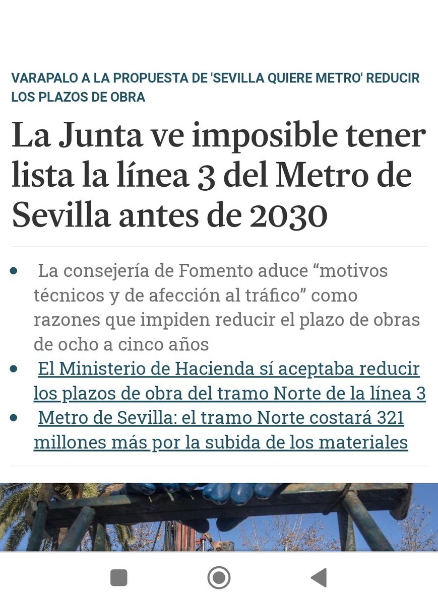 Jujonomi87's tweet photo. Lo que no sabe la gente es que en 2023 la Junta malagueña va a empezar también con la ampliación de la L2 del metro de Málaga hasta el hospital civil. Mientras aquí seguiremos hasta más allá de 2030 con una sola línea de metro, Málaga completará su red en 2027. https://t.co/ZLO4wZ0stO