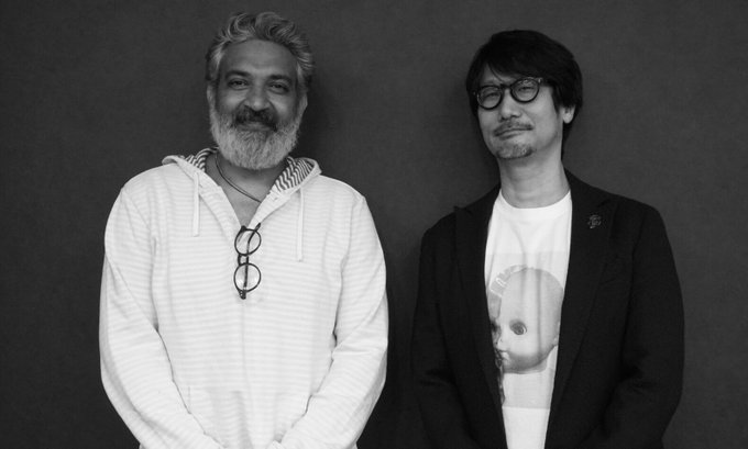 HIDEO_KOJIMA_EN's tweet photo. RRR, the latest film by that "Baahubali" creator-god, S.S. Rajamouli opens in Japan today! Like "Top Gun Maverick", "RRR" reminds us of the power of entertainment! In these chaotic and dark times, this film will cheer you up! Highly recommended! Let's RRR!!!🔥🔥🔥🔥😍😍😍👍🫶🚀🚀 https://t.co/Mo397WwQl8