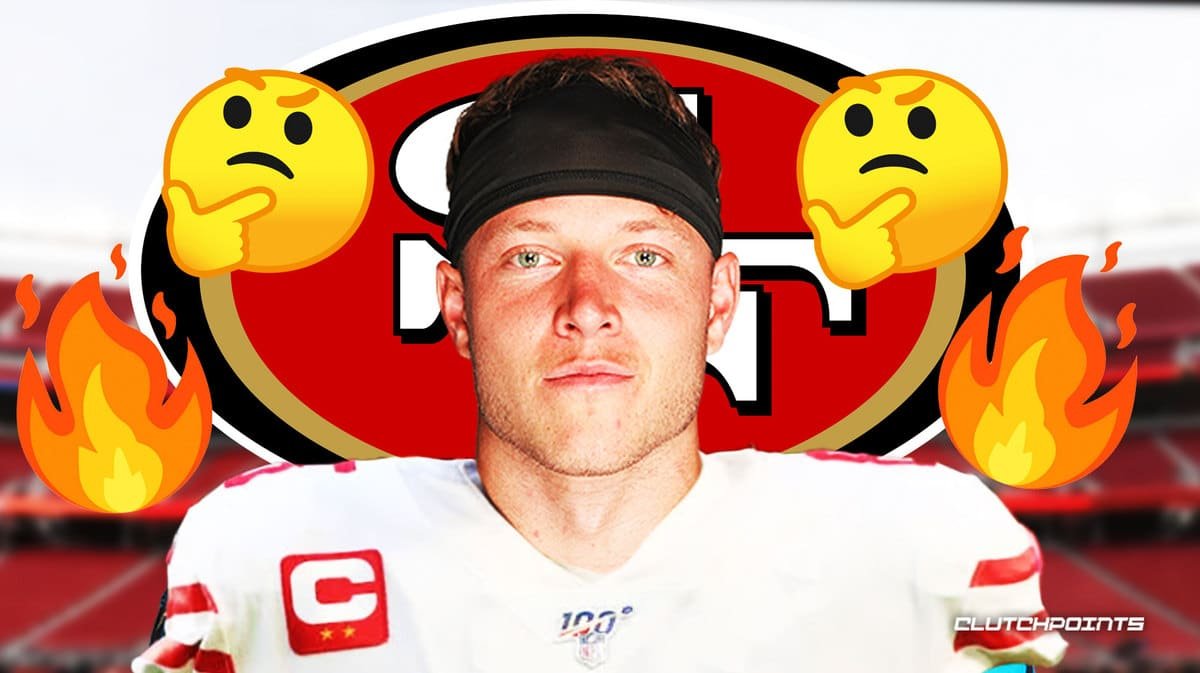 ClutchPoints's tweet photo. 🚨BREAKING: The Panthers have traded RB Christian McCaffrey to the San Francisco 49ers in exchange for draft picks, per @AdamSchefter https://t.co/zIrlsJirH9