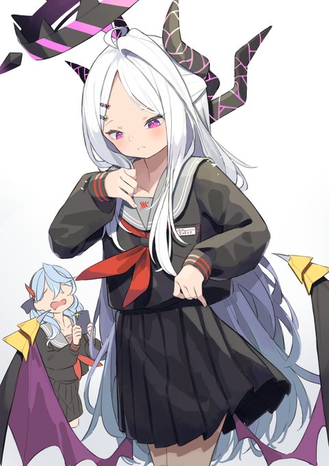 セーラー服ヒナちゃん#ブルアカ #空崎ヒナ 