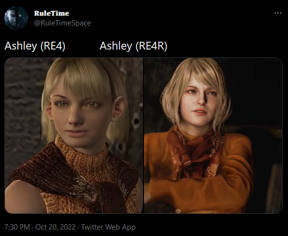 Ericson on X: Ashley RE4 Remake #ResidentEvil  / X