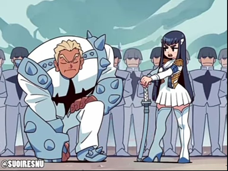 BltchMoe's tweet photo. I swear this show is cursed with having the worst fucking memes https://t.co/57wDe6lwTW
