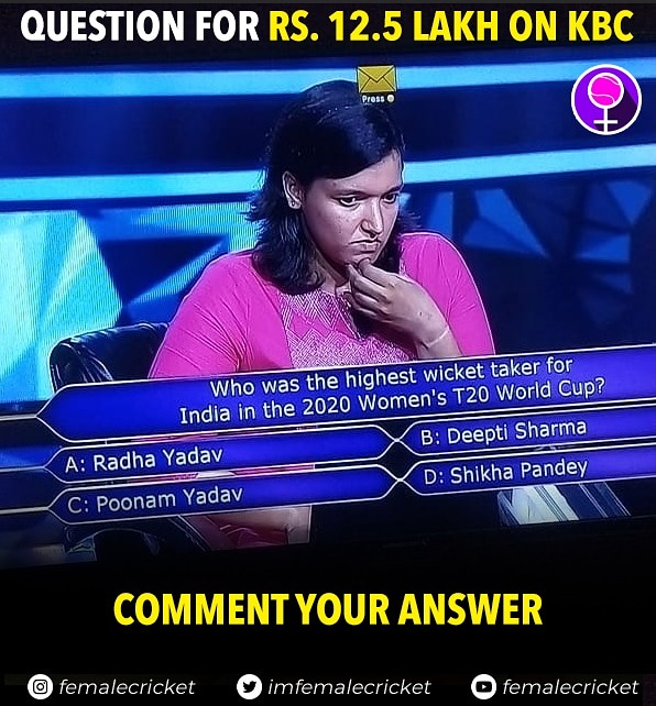 Female Cricket tweet media
