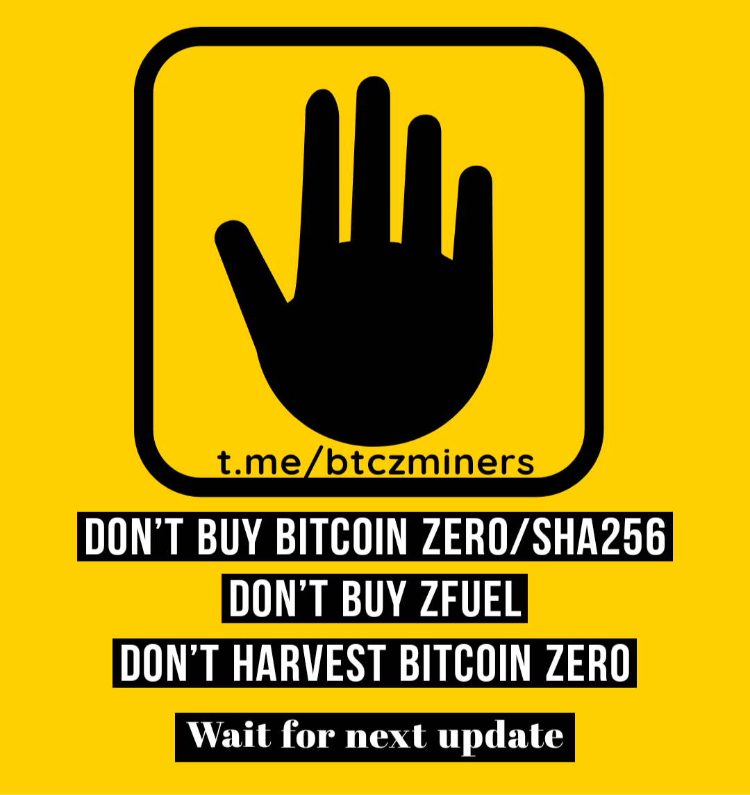 btczminers's tweet photo. Attention here 🛑

❌ Don't buy BTCZ on Pancakeswap until next update

❌ Don't buy ZFUEL and Don't Harvest until next update

❌ Don't Connect/Disconnect SHA256 Miner to node until next update

❌ Don't Buy/Sell SHA256 NFT from Dapp NFT market place until next update

Thanks... https://t.co/8lgknpID04