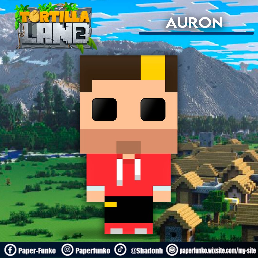 CRISTIA19894174's tweet photo. TORTILLALAND
AURON (387)
@auronplay
https://t.co/DJtOhuzKrb
Comparte y sígueme en mis otras cuentas
🔲 Instagram
https://t.co/dCxuEPdPSP
🔲Tik Tok
https://t.co/IC4gddozyn
🔲Facebook
https://t.co/dOXOMEoSqj
#paperfunko #funkopop #papercraft #AuronPlay #tortillaland #Minecraft https://t.co/QUFWVMOjoV