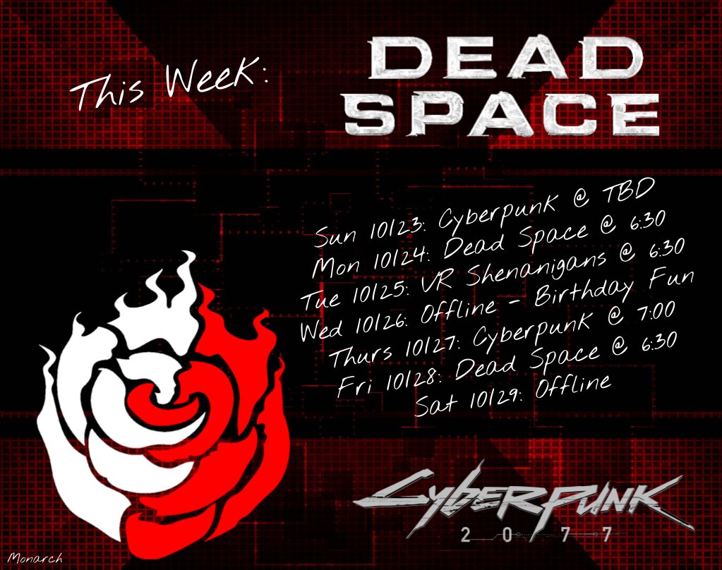 Monarch2409's tweet image. Getting into the streaming biz, schedule is tentative. I'll announce updates through here. Looking forward to it!